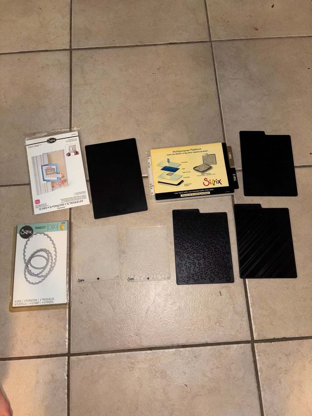 Sizzix Bundle with XL Extended Cutting Pad